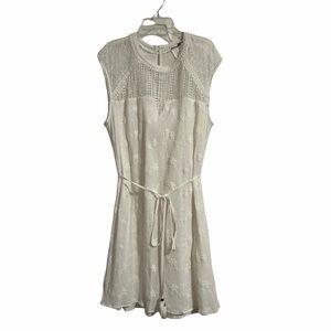 Daniel Rainn White Lace Dress - L
